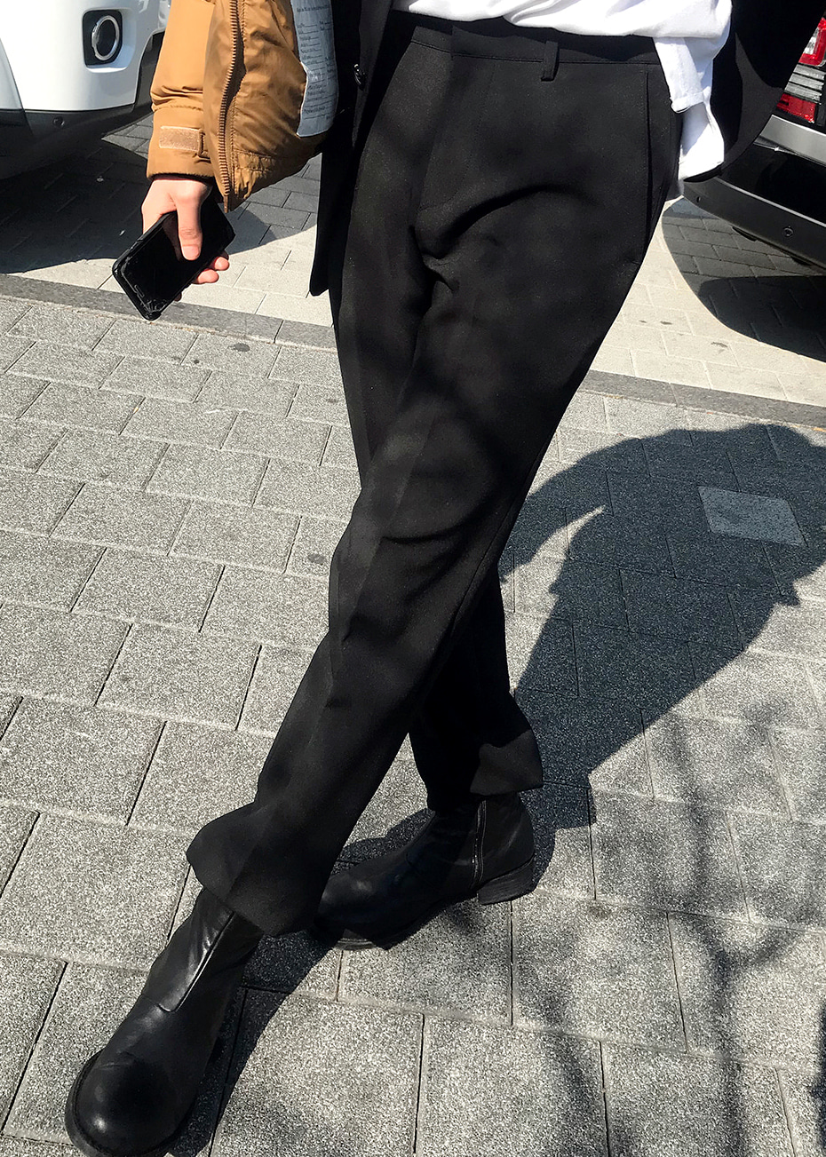 margaret suit semi-wide slacks(3 color)