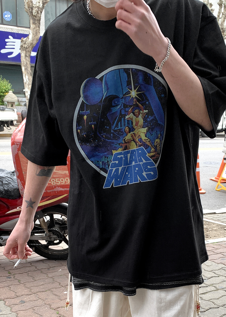 Round-Star Was Tee(2 color)