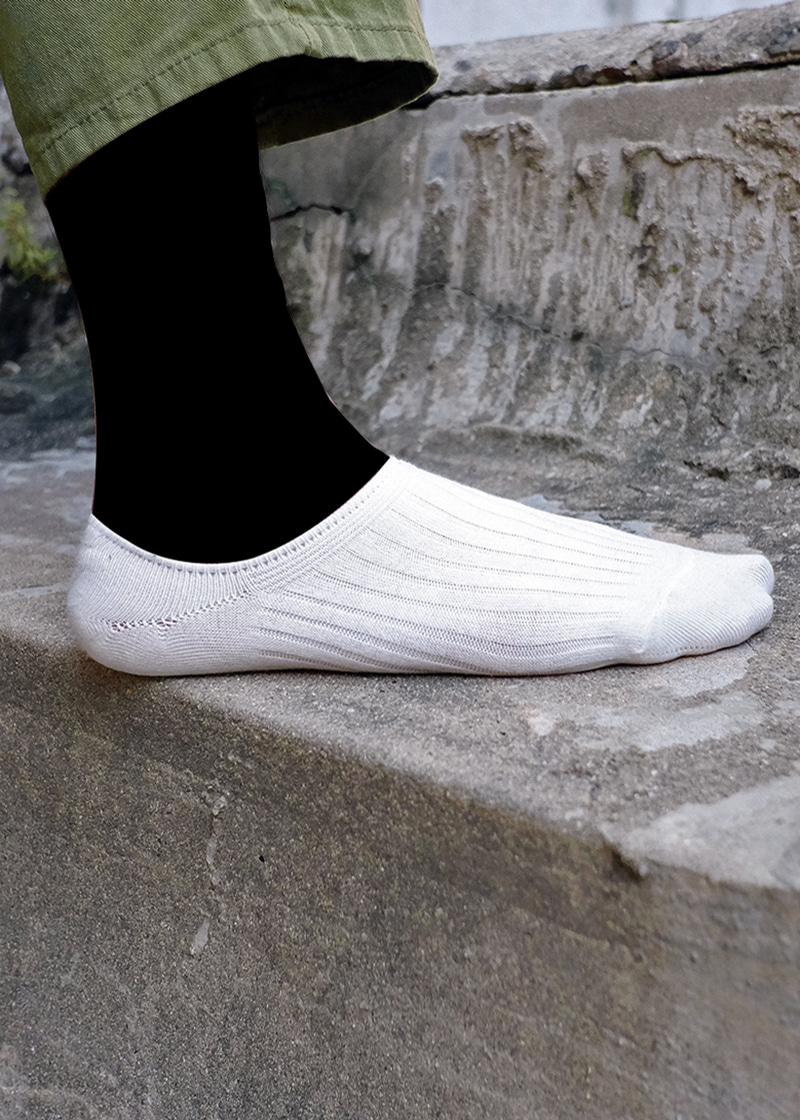 ankle socks(white, black !) / 1st 10ea